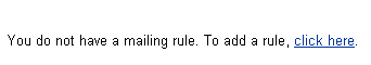 To add a rule, click here